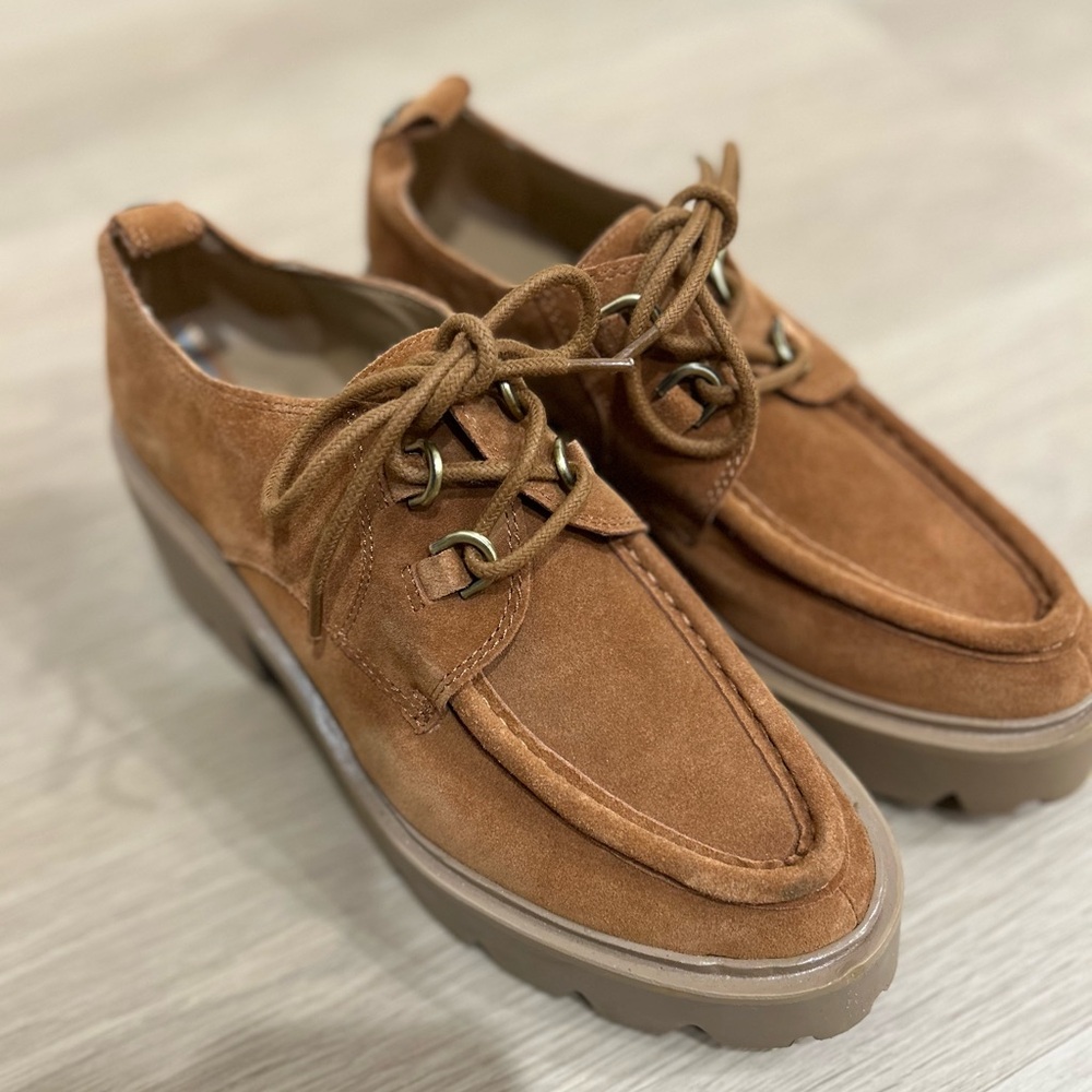 Sam Edelman Women Brown Suede Shoes 7.5